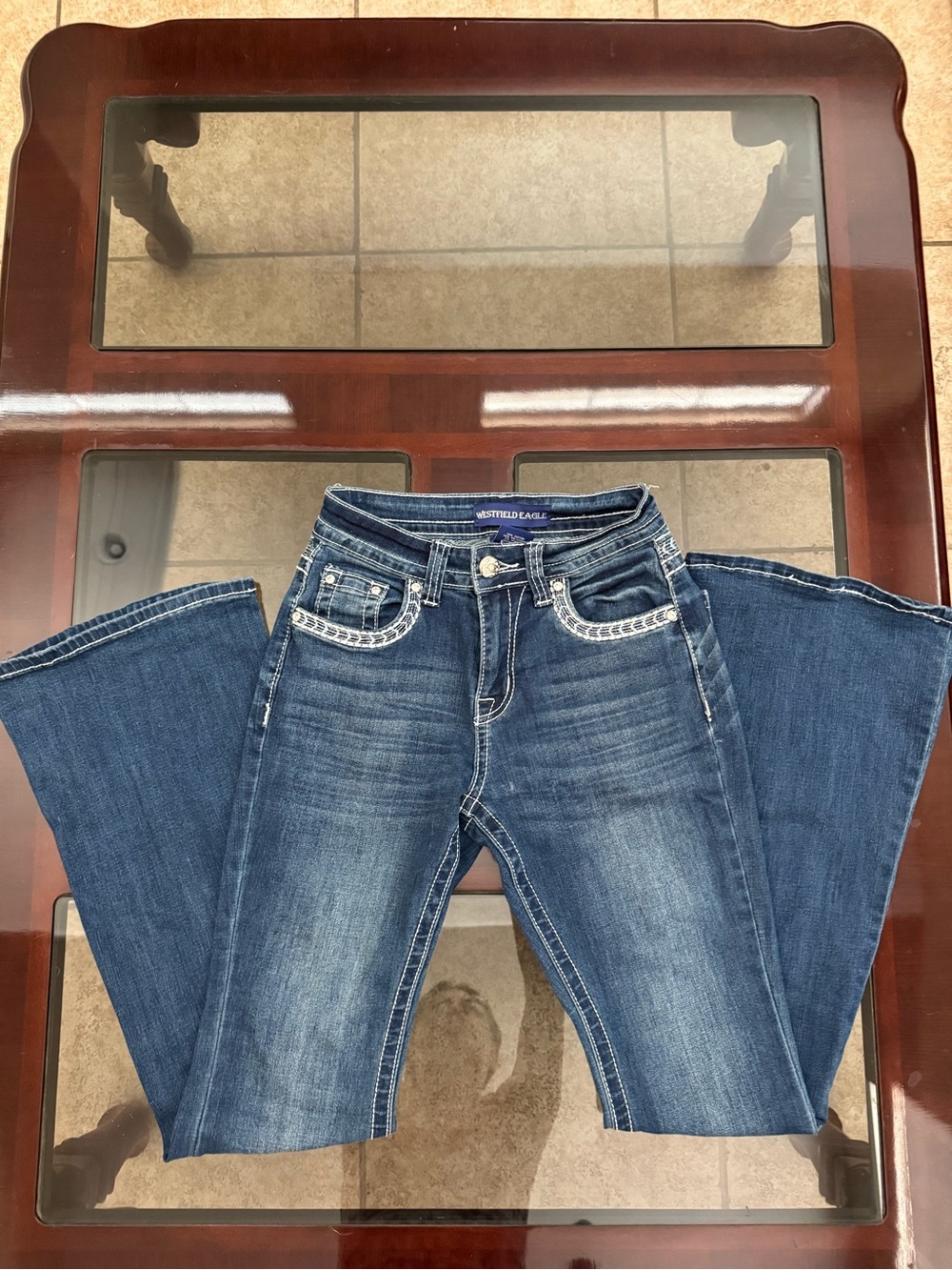 Westfield Eagle Dark Blue Bootcut Jeans